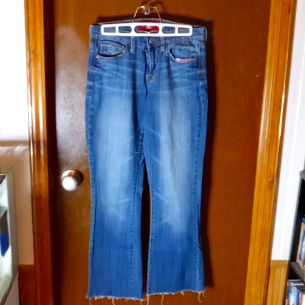 Lucky Brand women jeans with raw hem - Picture 1 of 6